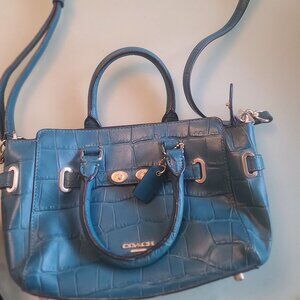Coach leather bag
